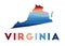 Virginia map..