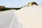 Virginia state usa oceanside road dune sand