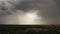 Virial video of an impending storm, leaden storm clouds and rain