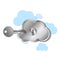 Virtual cloud with lock