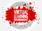 Virtual Learning Environment circle