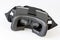 Virtual reality simulator glasses for smartphone on white
