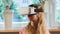 Virtual reality white headset