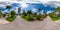 Virtual tour 360 photo of a residential neighborhood Golden Shores sunny Isles Beach Miami Dade Florida