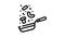 virtuoso cooking line icon animation