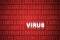 Virus Abstract Background