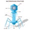 Virus bacteriophage model. Isolated vector