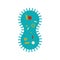 Virus bacterium isolated. Pathogenic infection Cell disease. vector illustration