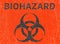 Virus, biohazards, refer to biological substances that pose a threat to the health of living organisms, viruses
