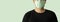 Virus Coronavirus COVID-19 protection face mask against coronavirusmask hospital header  Banner panorama medical