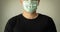 Virus Coronavirus COVID-19 protection face mask against coronavirusmask hospital header  Banner panorama medical