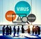 Virus Internet Security Phishing Spam Concept