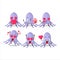 Virus kidney failure cartoon character with love cute emoticon