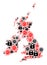 Virus Mosaic Map of Great Britain and Ireland