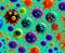 Viruses and Bacteria, Generative AI Illustration