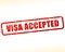 Visa accepted text buffered