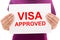 Visa approved