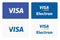 Visa card logo