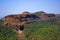 Visapur Fort, seen from Lohagad, Malavali near Pune