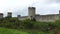 Visby Fortress. Visby medieval city wall, UNESCO World Heritage Site Gotland Sweden. Town on the Swedish island located