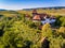 Viscri Fortified Medieval Saxon Church in the village of Viscri, Transylvania, Romania built as a stronghold fortification by