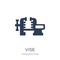 Vise icon. Trendy flat vector Vise icon on white background from