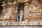 Vishnu with his consorts, niche on the western wall, Brihadisvara Temple, Gangaikondacholapuram, Tamil Nadu