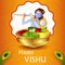Vishu Hindu festival celebrated in South India