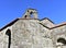 Visigothic pre Romanesque Landmark. Santa Comba de Bande medieval church, Ourense, Spain.