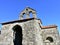 Visigothic pre Romanesque Landmark. Santa Comba de Bande medieval church, Ourense, Spain.