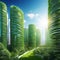 The vision for the advanced green energy in urban