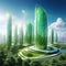 The vision for the advanced green energy in urban