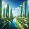 The vision for the advanced green energy in urban