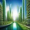 The vision for the advanced green energy in urban