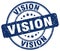 vision blue stamp