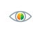 Vision Brain Logo Icon Design