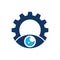 Vision Gear Logo Icon Design