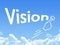 Vision message cloud shape