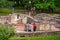 Visiting Dominican Covent ruins at Marguerite Island