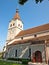 Visiting Rasnov city, the Evangelic church 