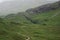 Visitors at the base of Bidean nam Bian, in the Highlands of Scotland