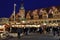 Visitors crowded Christmas market in Leipzig