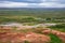 Visitors at Haukadalur geothermal valley waiting for Great Geysir or Strokkur geysir Golden Circle Tourist Route Iceland