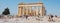 Visitors observe the Parthenon, in Athens, Greece