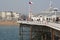 Visitors at the pier in Brighton , UK