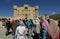 Visitors at Qaitbya Citadel, Alexandria