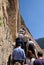 Visitors of Sumela Monastery in Trabzon