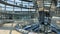 Visitors visit the glass dome at reichstag berlin