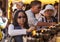 Visitors in Wat Prathat Doi Suthep pagoda