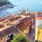 Vista dall alto di Porto Santo Stefano - Grosseto